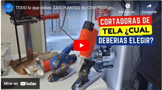 Cortadora de tela YouTube