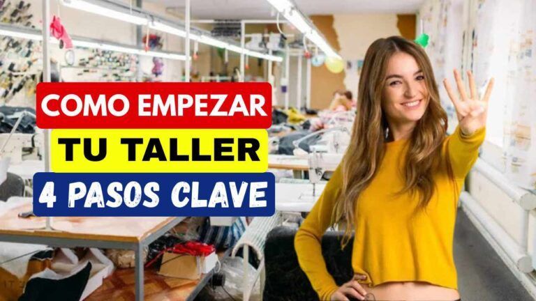 Consejos para empezar tu taller de confección