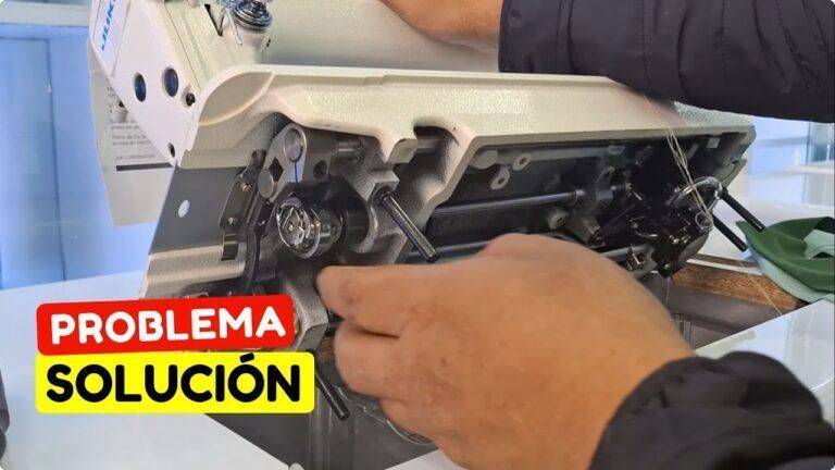Maquina de coser recta trabada